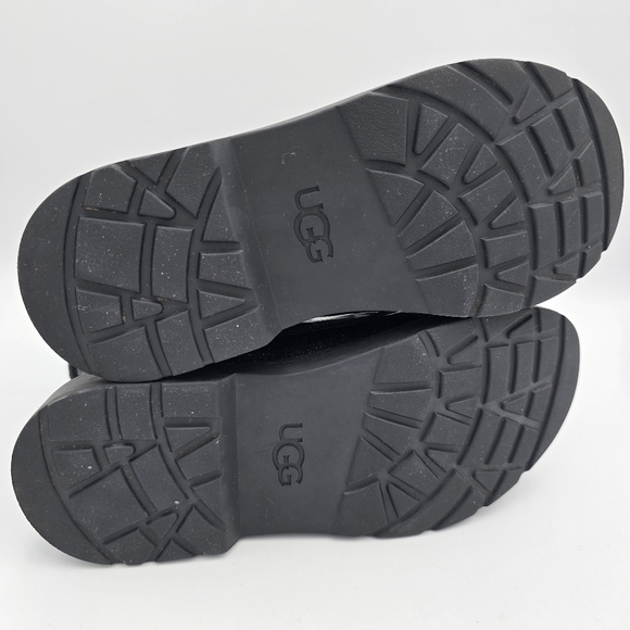 UGG Girls' Ashton Glitter Booties - Big Kids 4, Glitter Black - Picture 13 of 16